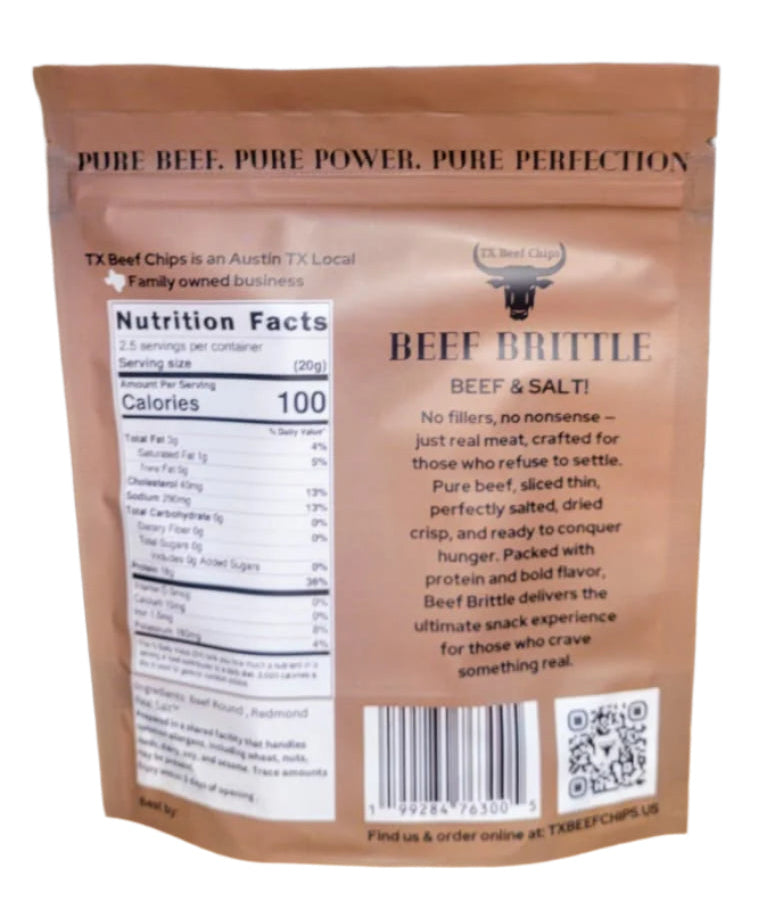 Beef Brittle 2 oz- Standard