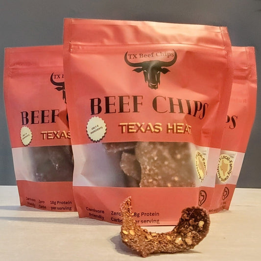 Beef Chips - Texas Heat  2oz Standard